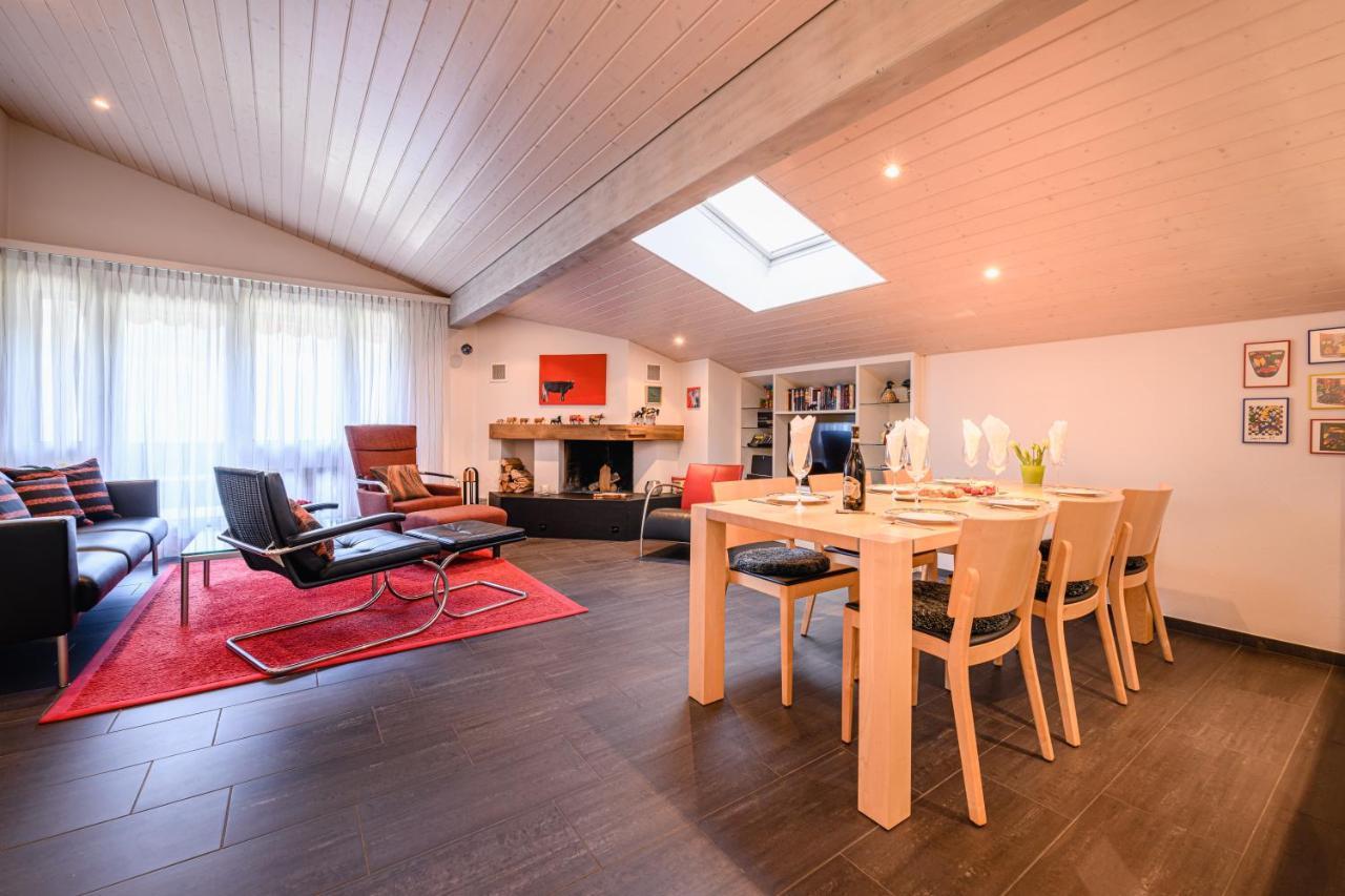 Chalet Primula Penthouse Wengen Dış mekan fotoğraf