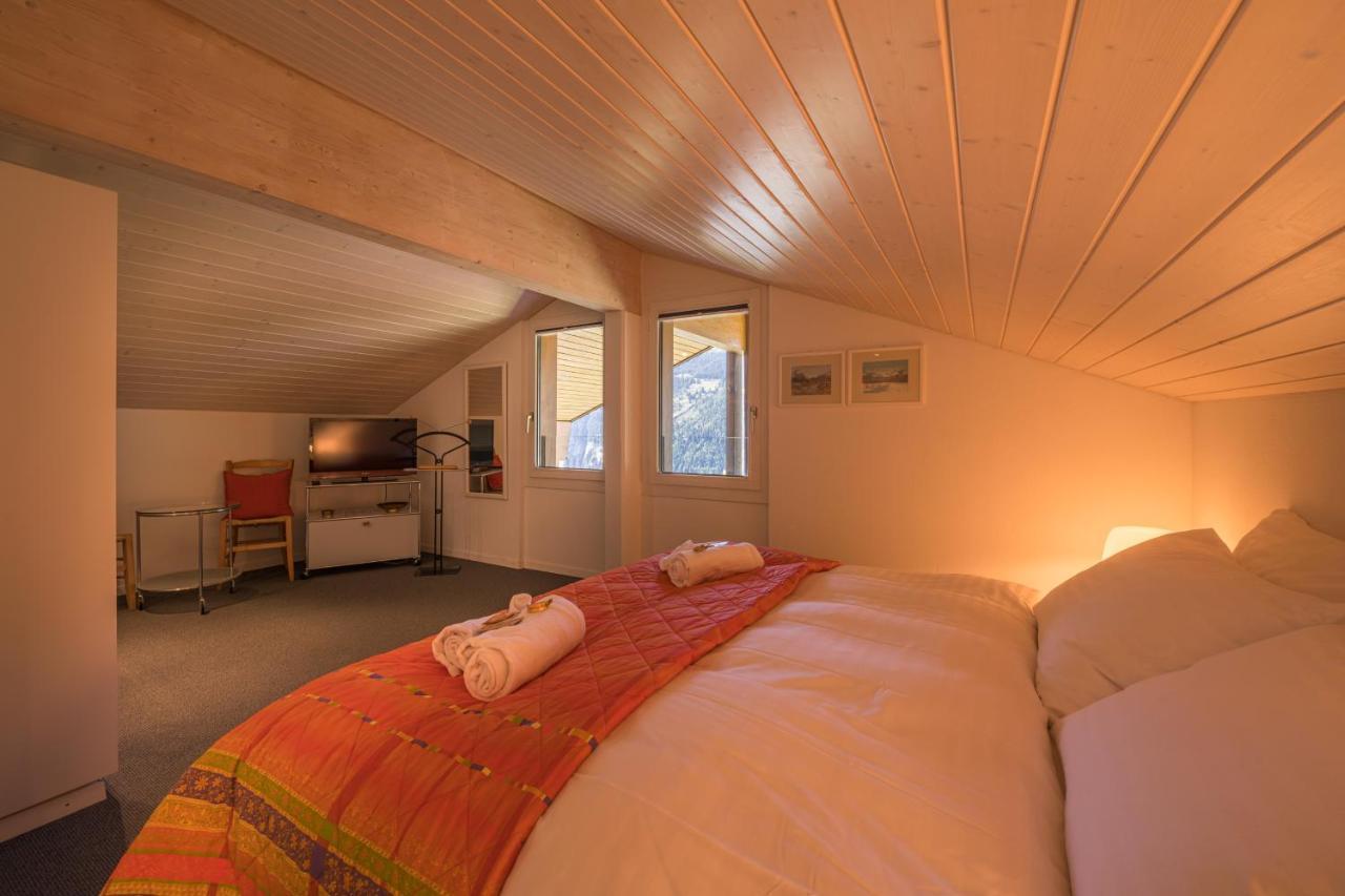 Chalet Primula Penthouse Wengen Dış mekan fotoğraf