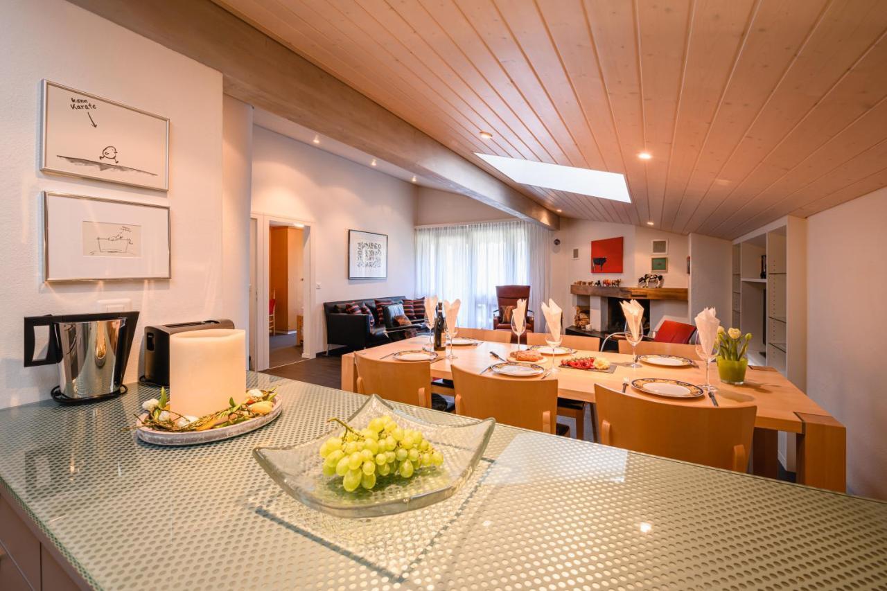 Chalet Primula Penthouse Wengen Dış mekan fotoğraf