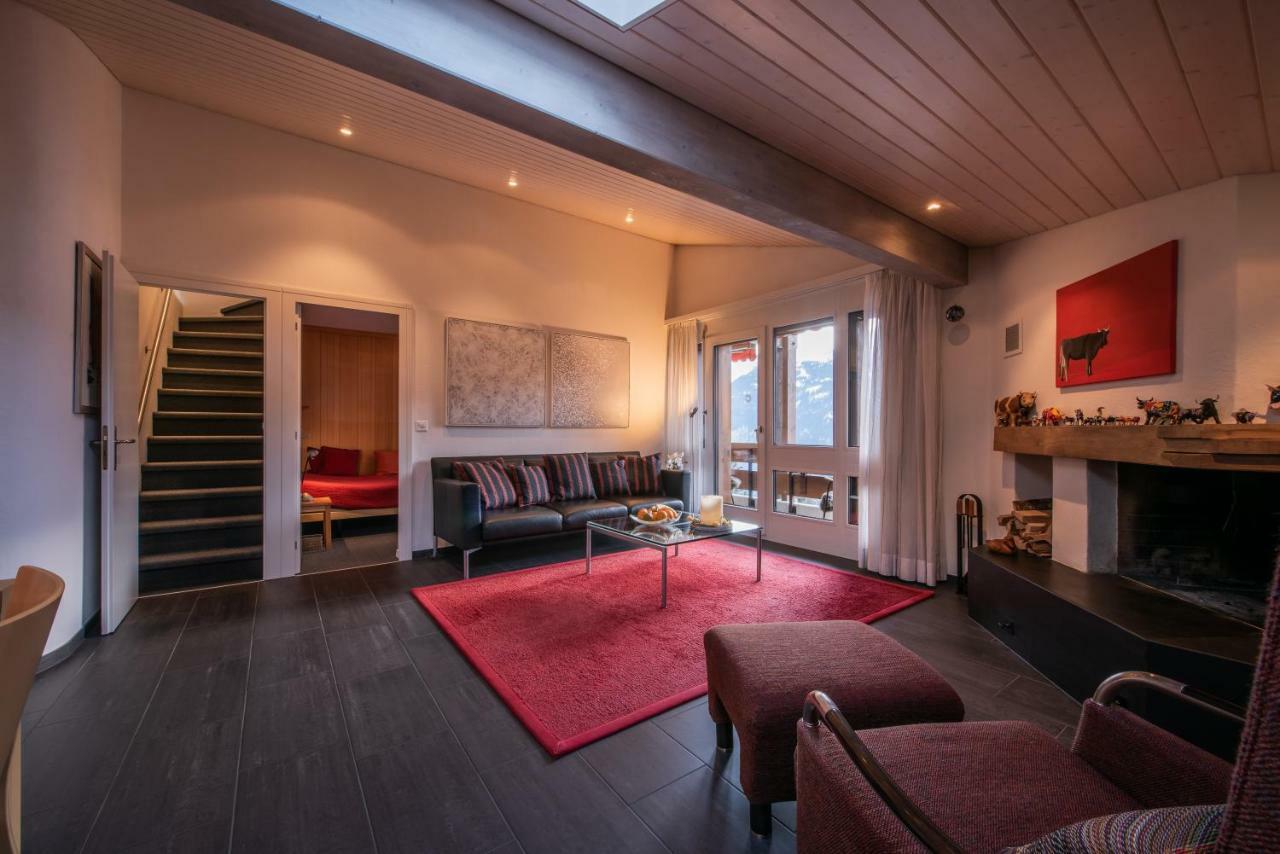 Chalet Primula Penthouse Wengen Dış mekan fotoğraf